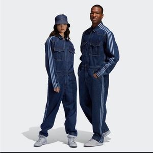 Ivy Park Denim Snap Boiler Suit - Unisex